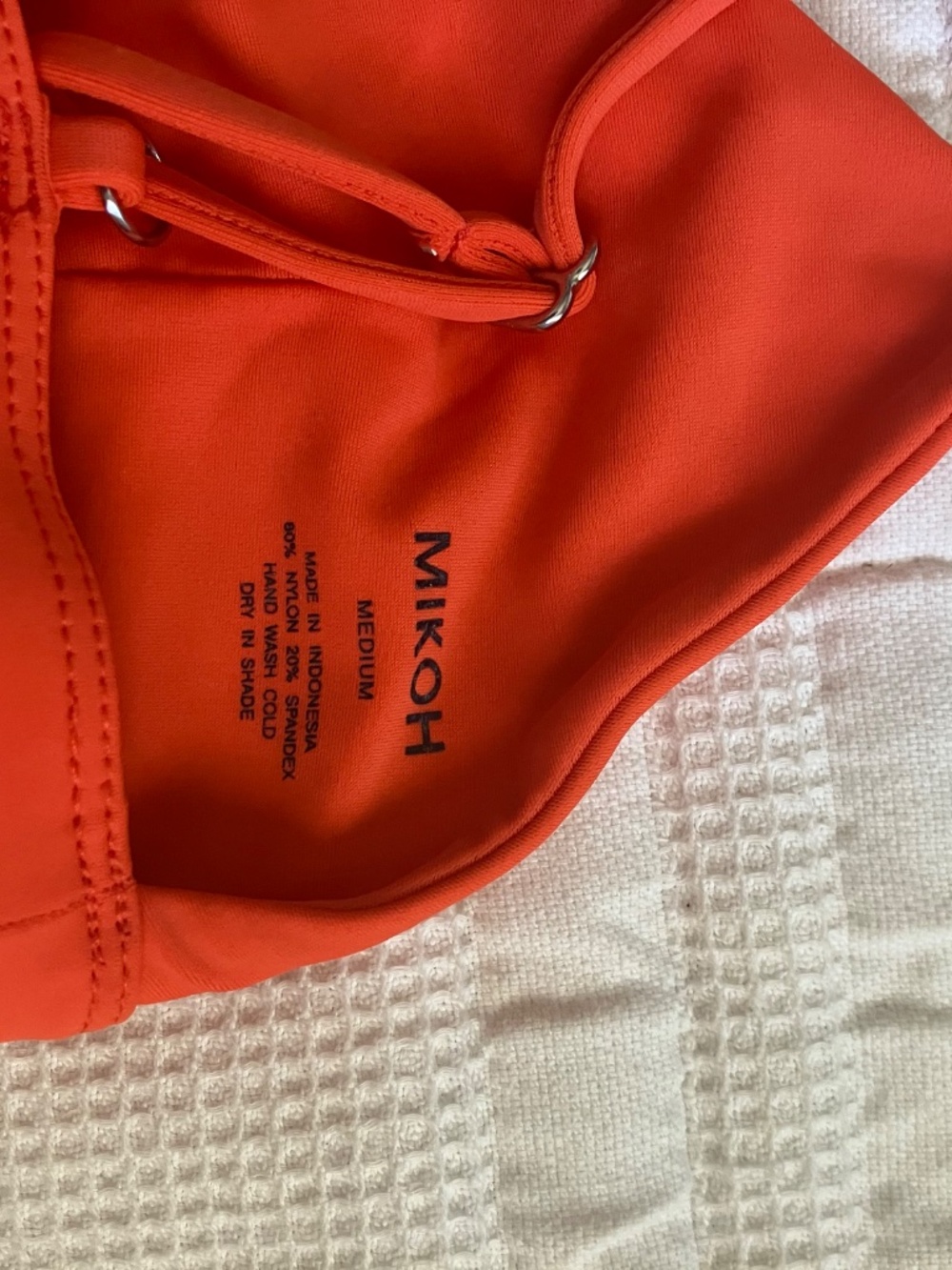 Mikoh Swimwear triangle bikini set - Picture 3 of 3